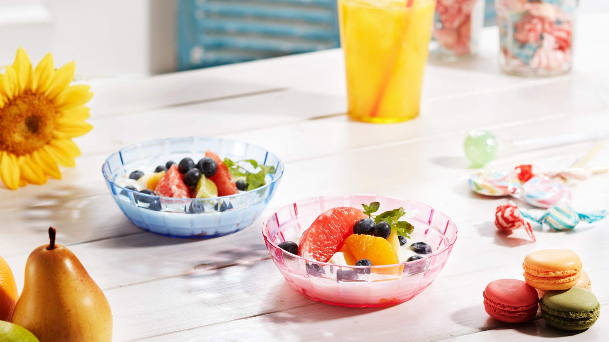 Scandinovia 13oz unbreakable bowls ready for dips and snacks during entertaining.