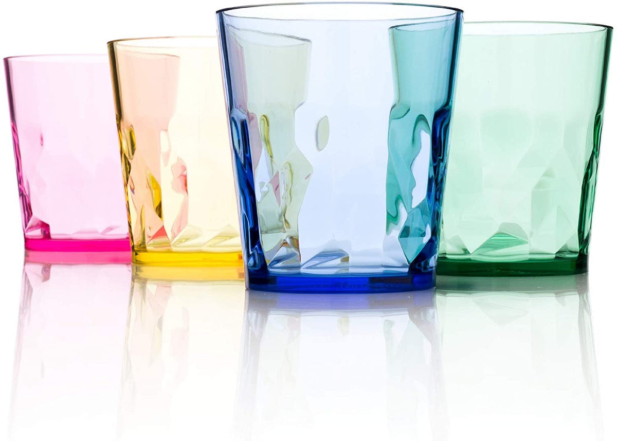 SCANDINOVIA 8 oz unbreakable juice glasses show durable family-friendly cups.