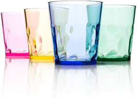 SCANDINOVIA 8 oz unbreakable juice glasses show durable family-friendly cups.