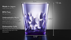 SCANDINOVIA dishwasher-safe acrylic glasses simplify cleanup after gatherings