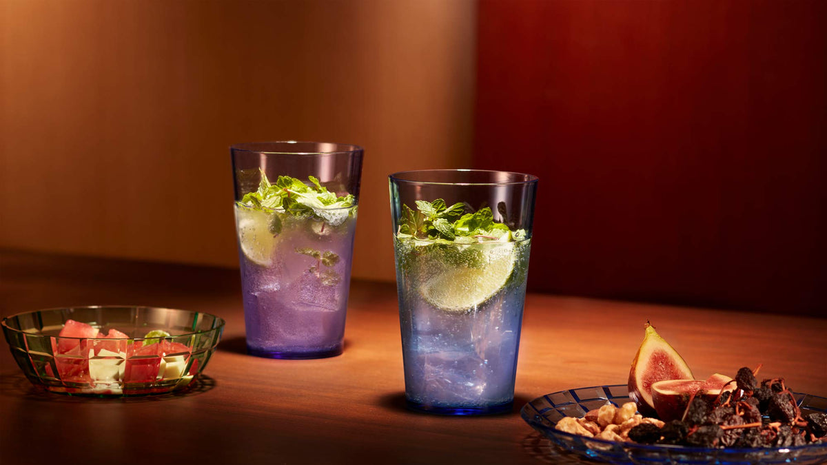 SCANDINOVIA outdoor indoor use plastic glasses for versatile entertaining.