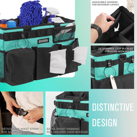 SCAVATA Internal dividers show customizable layout for tool storage.