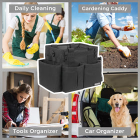 SCAVATA versatile carrier for housework, car cleaning, and garden tasks.