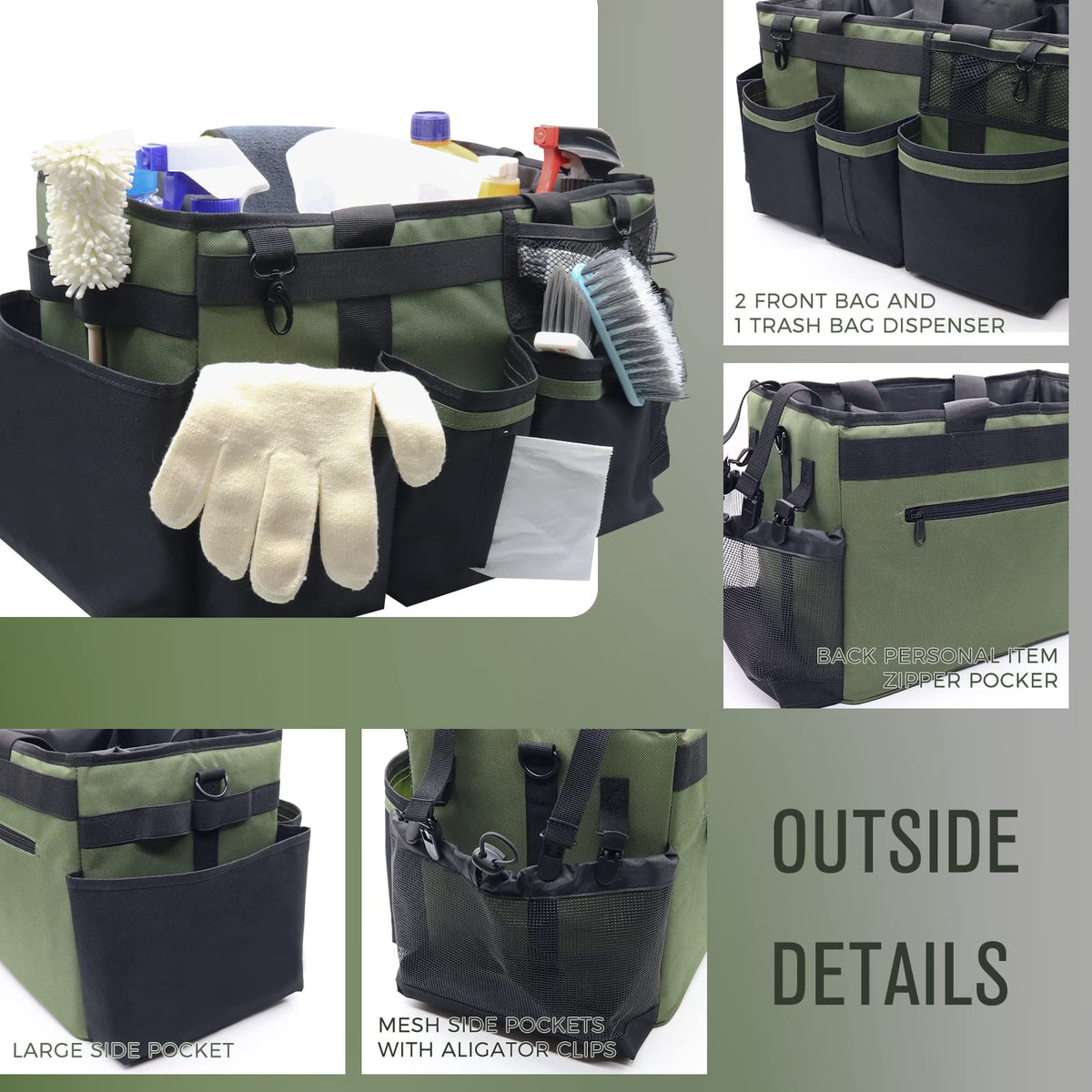 SCAVATA wearable caddy dividers let you customize layouts for efficient storage