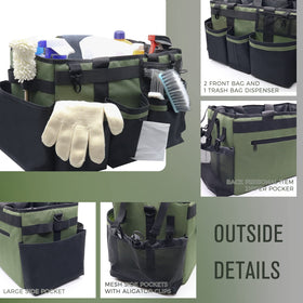 SCAVATA wearable caddy dividers let you customize layouts for efficient storage