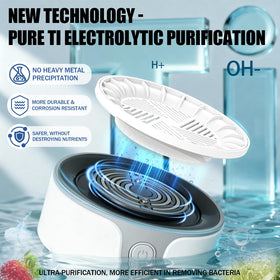 scbestuygo pure titanium electrode ensures corrosion-free purification during operation.