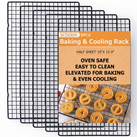 SCDGRW 5-pack cooling racks with 10x16 size for versatile cooling