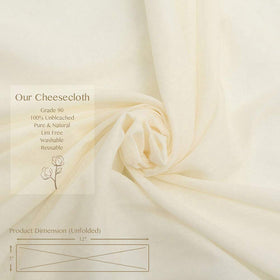 S.CENG Grade 90 lint-free cheesecloth ensures pure filtration for canning