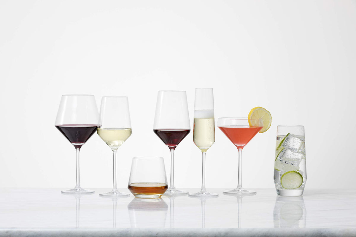 Schott Zwiesel glass at gatherings — durable and easy-clean