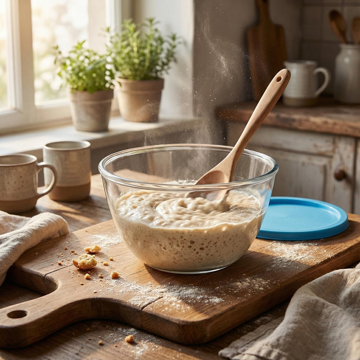 SCLWSS clear glass design allows monitoring fermentation without opening lids
