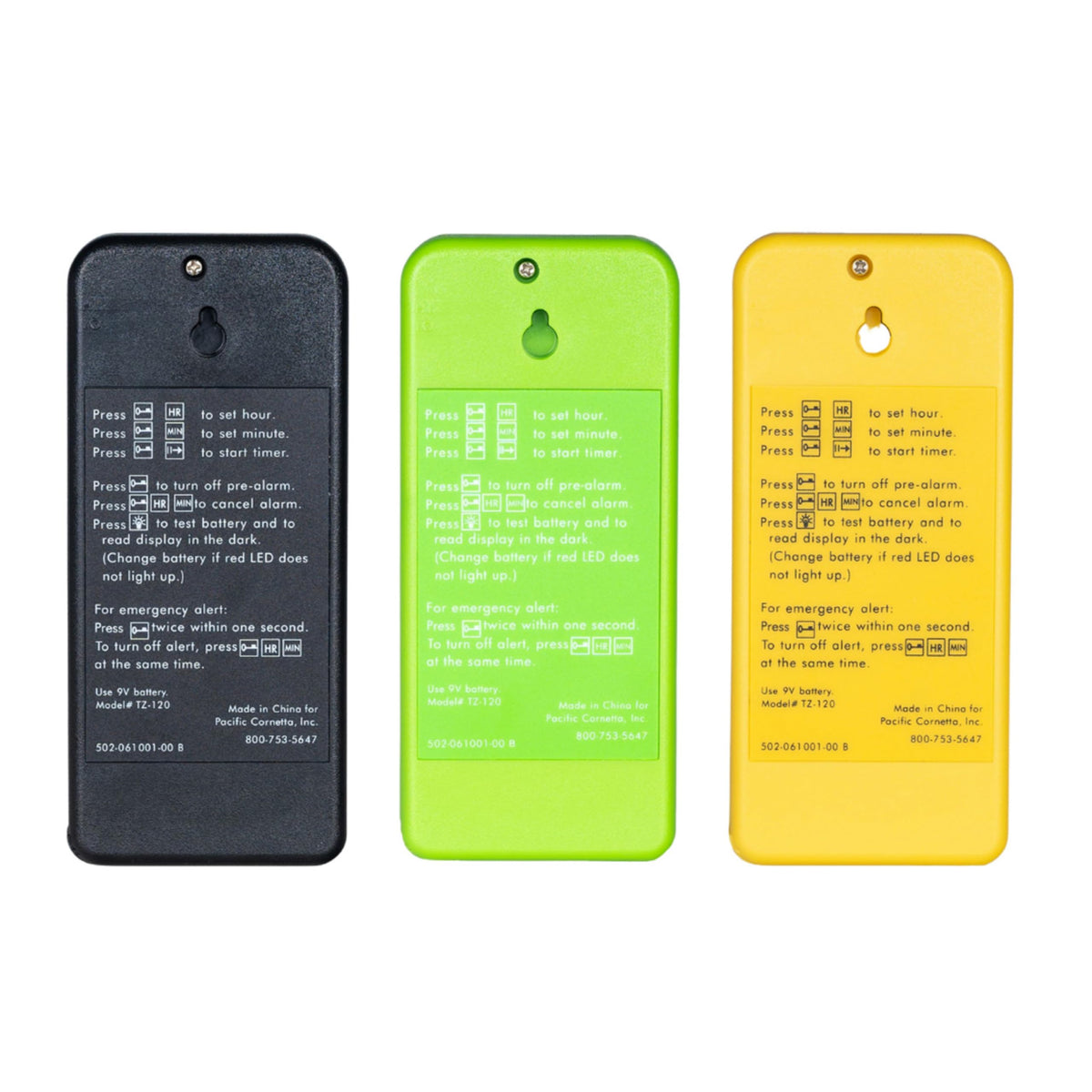 Screaming Meanie TZ-120 compact: travel-friendly timer for on-the-road use.