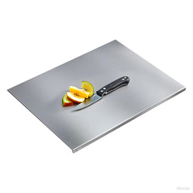 Scyllantric 304 cutting board, top view, durable surface for precise slicing and easy cleanup.