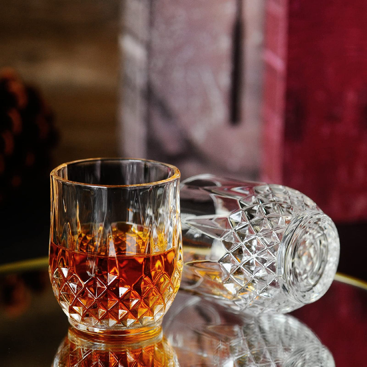 Sdatook clear shot glasses set for cocktails and tastings