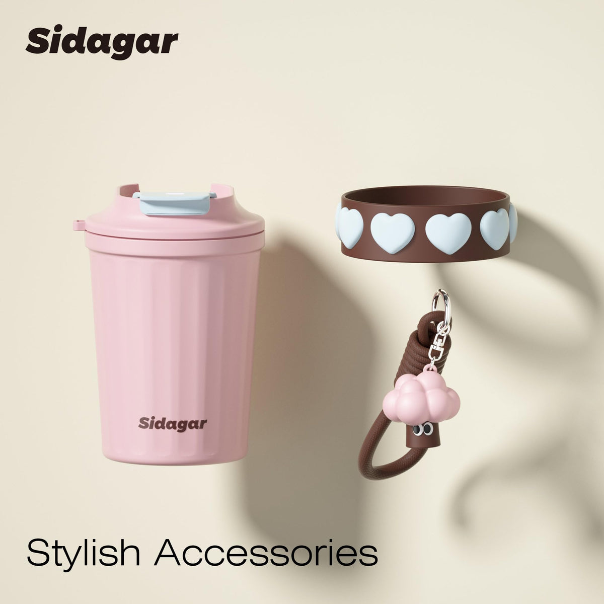 SDGA+ BPA-free construction and strap offer safe daily portability.