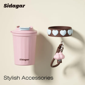 SDGA+ BPA-free construction and strap offer safe daily portability.