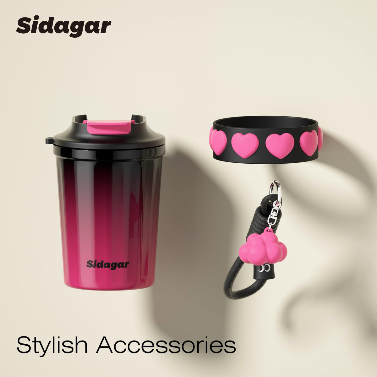 SDGA+ fashionable design suitable for work, gym, or travel.