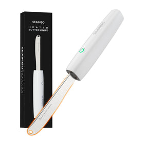 SEAINGO Heating Butter Knife Spreader in cordless use for quick breakfast prep