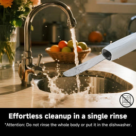 304 stainless steel blade resisting residue and easy cleaning