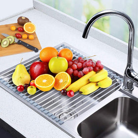 Searik heat-resistant rack withstands up to 400°F for hot pan drying.