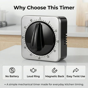 Searon Kitchen Timer perfect companion for baking and cooking tasks