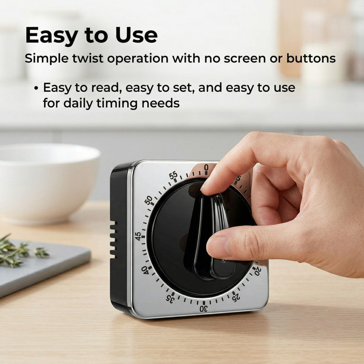 Searon Kitchen Timer attaches to fridge for quick reminders