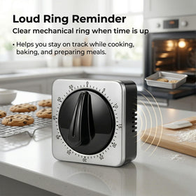 Searon Kitchen Timer no battery needed and eco-friendly by design