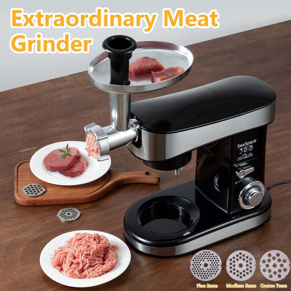 SeaSpark juicer blender attachment for fresh smoothies and nutrient-packed drinks.