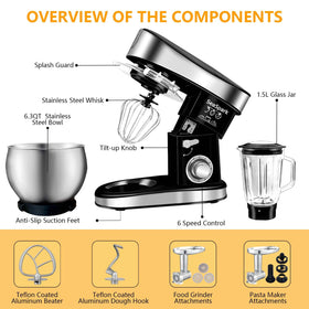 SeaSpark meat grinder attachment expands cooking options for ground meats and sauces.