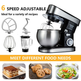 SeaSpark tilt-head design provides easy bowl access during ingredient loading and cleaning.