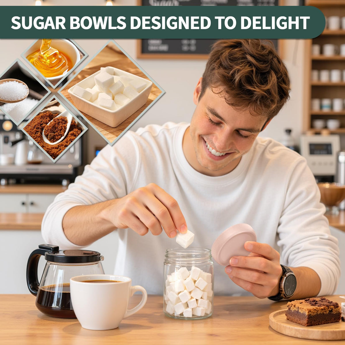 SECLENT borosilicate glass is durable and safe for microwave and freezer storage.