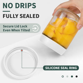 SECLENT borosilicate glass material emphasizes durability and safety