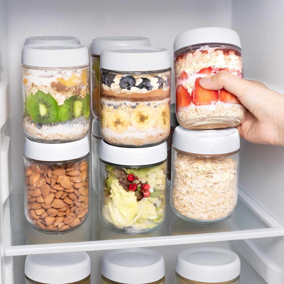 SECLENT dishwasher-safe mason jar ready for easy cleanup