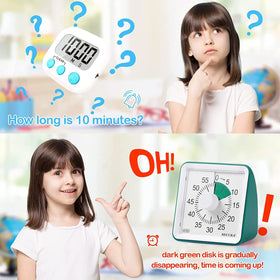 Secura timer alarm tone adjustable for classroom or office use