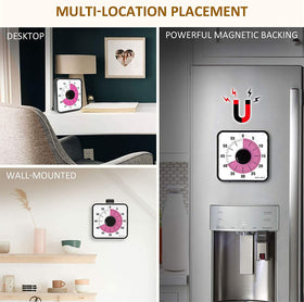 Secura classroom timer scene illustrates group activity timing in a teaching space.