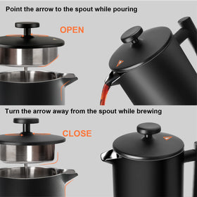 Secura eco-friendly brewing replaces disposable filters and pods.
