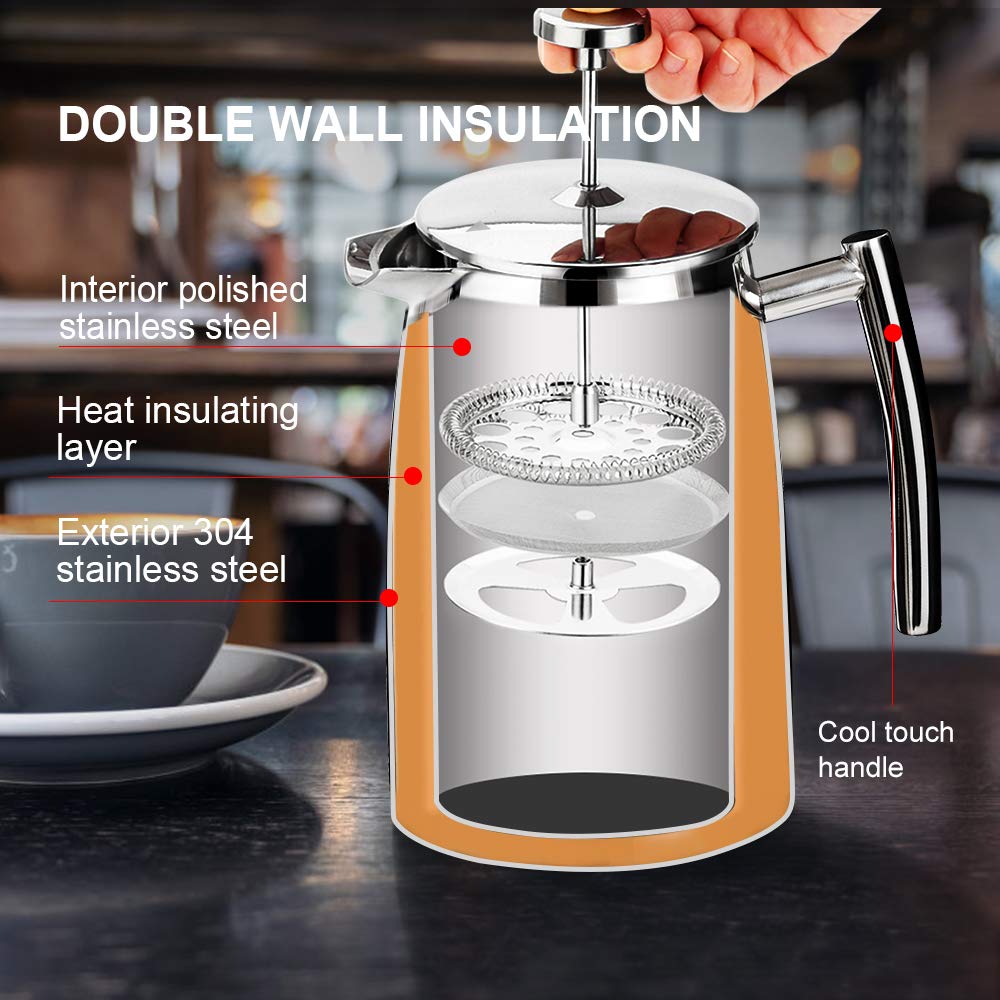 Secura stainless steel screen is easy to disassemble and clean.