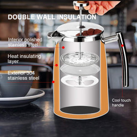 Secura stainless steel screen is easy to disassemble and clean.