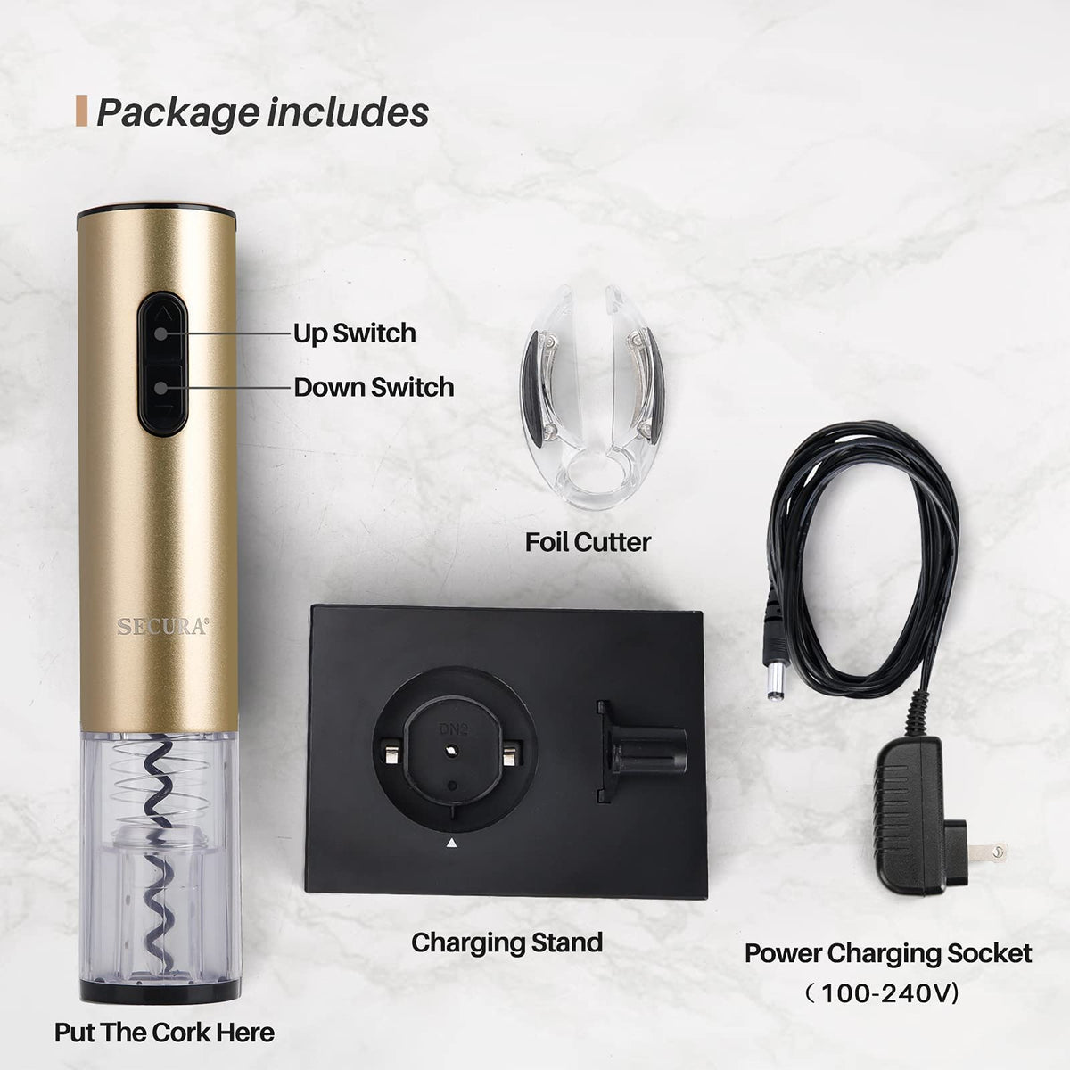 Secura gift-ready packaging makes a stylish present.