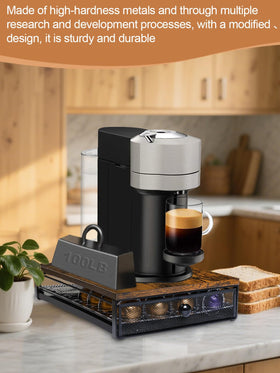 Sedegn kitchen countertop coffee station keeps pods within reach