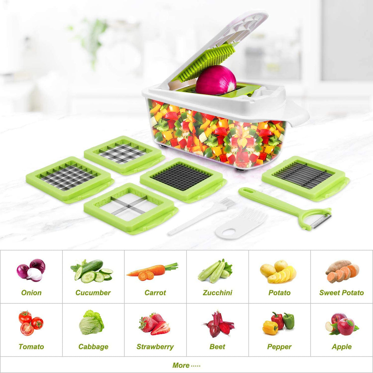 Sedhoom Direct veggie chopper compact design supports easy kitchen storage