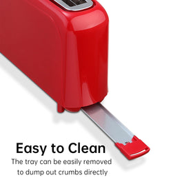 SEEDEEM 2 Slice Slim Toaster auto shut-off feature for safer operation