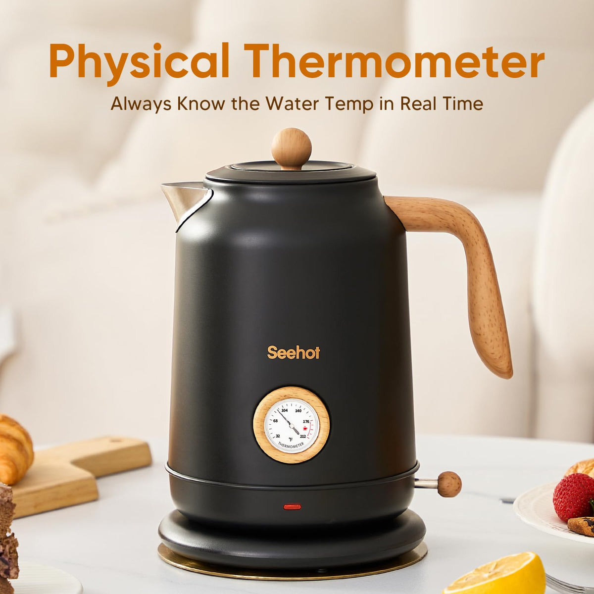 Seehot wide-mouth design for easy cleaning and refilling.