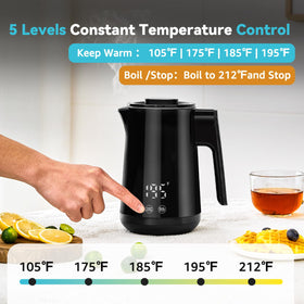 Seehot 304 stainless steel body ensures durability and pure water flavor.