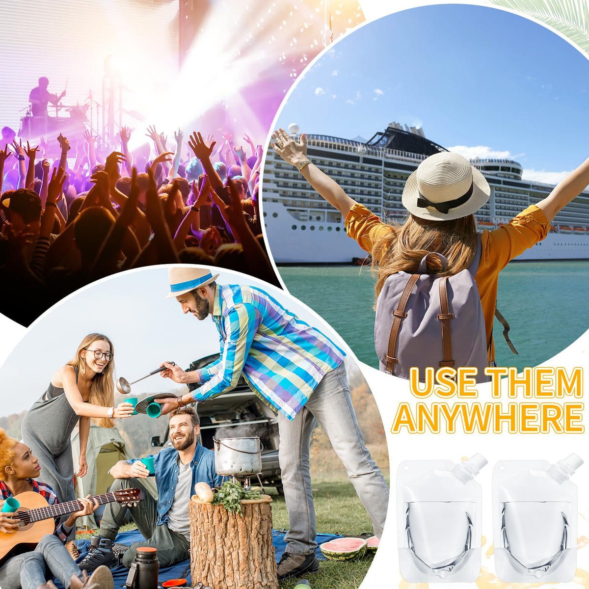 Seeloowy travel and outdoor essential for beverages and liquids.