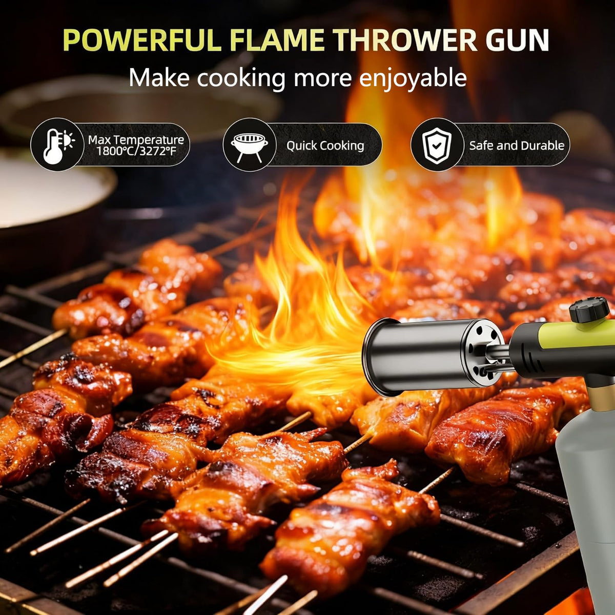 SEESE gift-ready torch for chefs, campers, and DIY lovers.