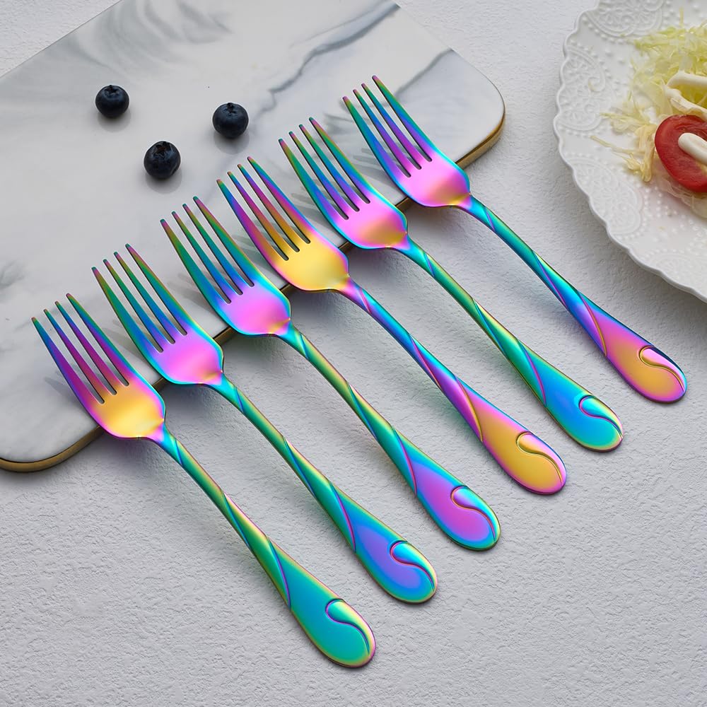 Seeshine dishwasher-safe flatware simplifies cleanup after dinner gatherings.