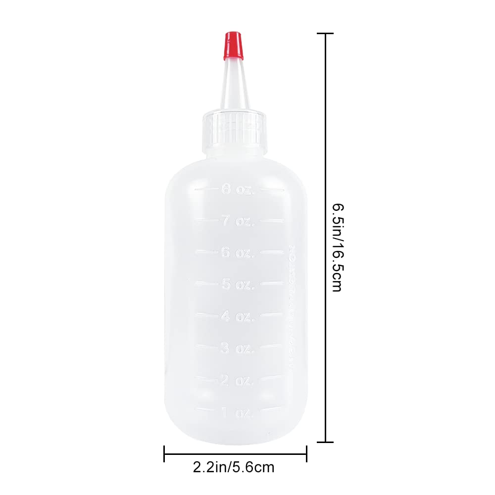 Seewavom 8 oz bottle for cooking oils or vinegars and dressings
