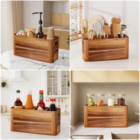 Segtenant durable countertop organizer enhances kitchen cleanliness and workflow.