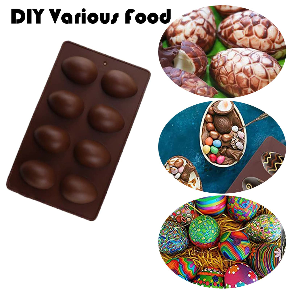 SEIHDHIK baking mold with flexible silicone for cooking