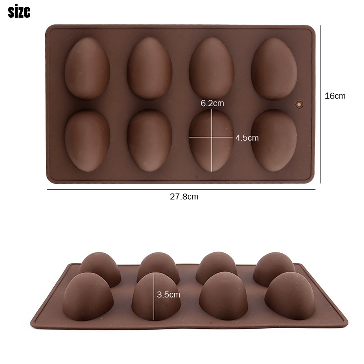 SEIHDHIK silicone mold for chocolate and candy making
